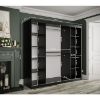 Spintelė Marble T2 200 Black/Marble Black paveikslėlis