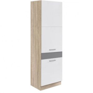 Paveikslėlis Virtuvės spintelė Global 21D Sonoma/White/Grey