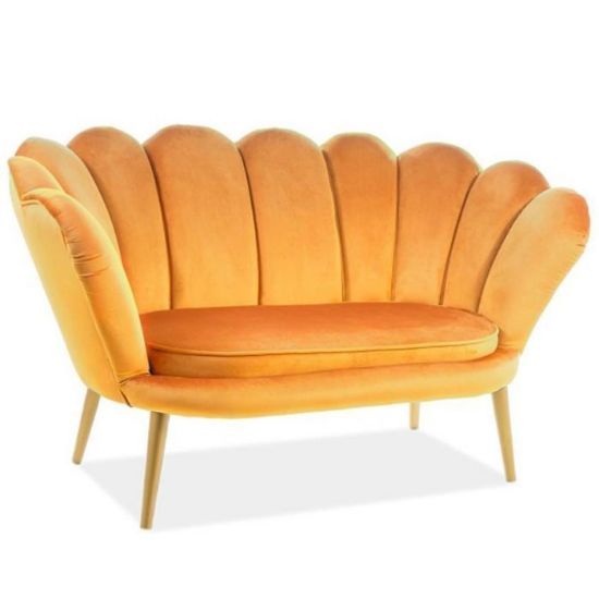 Tristan Bluvel sofa 68/ aukso spalvos paveikslėlis