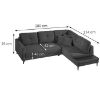 Kampinė sofa Costa P Cloud 91 paveikslėlis