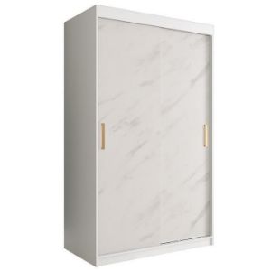 Paveikslėlis Spinta Marble T 120 White/Marble White