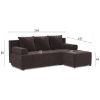 Kampinė sofa su miego funkcija Max Alfa 09 universalus paveikslėlis