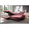 Kampinė sofa su miego funkcija Lotus Monolith 63 kairėje paveikslėlis