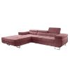 Kampinė sofa su miego funkcija Lotus Monolith 63 kairėje paveikslėlis