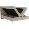 Lova Arles Box Spring 140x200 Rico 01 paveikslėlis