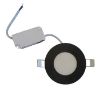 LED skydelis CIRCLE 18W 4200K Apskritas juodas paveikslėlis