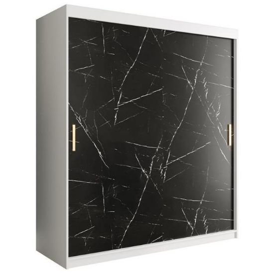 Spinta Marble T 180 White/Marble Black paveikslėlis