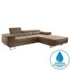 Kampinė sofa su miego funkcija Lotus Monolith 09 dešininė paveikslėlis