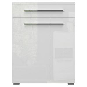 Paveikslėlis 2 stalčių komoda Piano Cpl21 White gloss