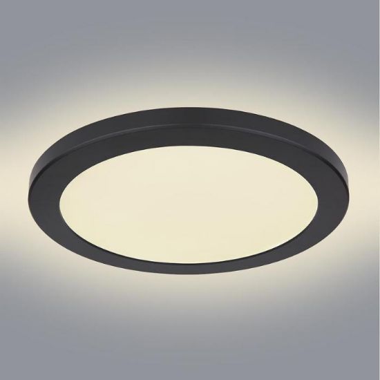 Plafond 12379-24B LED 24W D30 juodas PL1 paveikslėlis