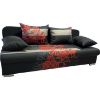 Leon Haiti 17 sofa + raudona gėlė paveikslėlis