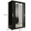 Spintelė Marble T1 120 Black/Marble Black paveikslėlis