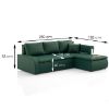 Kampinė sofa Link P elementas 12 paveikslėlis