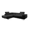 Kampinė sofa su miego funkcija Lotus L Kronos 07 kairėje paveikslėlis