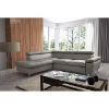 Kampinė sofa su miego funkcija Lugano OTM/BK-2F MIX-Madras 516 kairės paveikslėlis