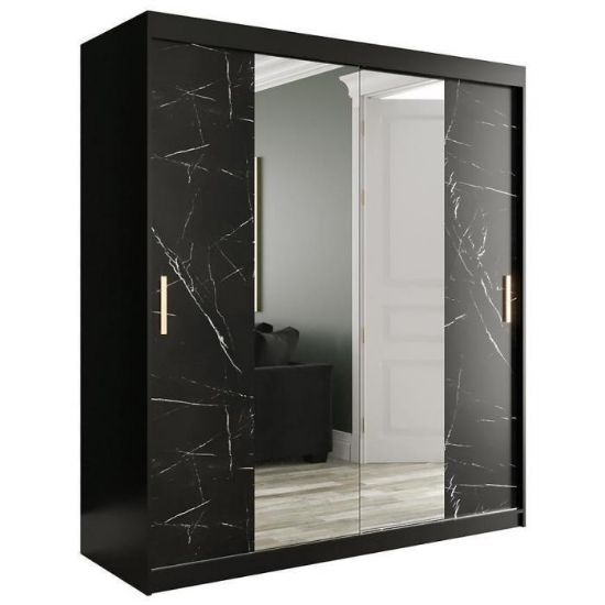 Spintelė Marble T1 180 Black/Marble Black paveikslėlis