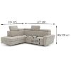 Kampinė sofa Garry-2 L Faro 02 paveikslėlis