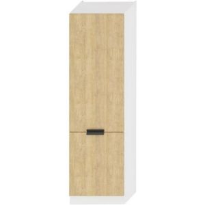 Virtuvės spintelė Denis d60lo 2133 pl 2fr ąžuolas londonas/balta paveikslėlis