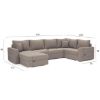 Kampinė sofa Fado L Blanca 2305 paveikslėlis