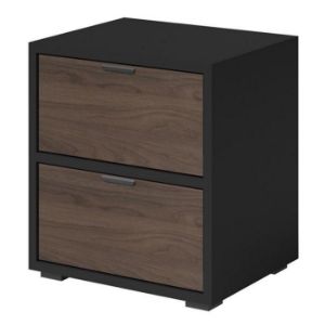 Paveikslėlis Naktinė spintelė Verona 7 Black Walnut