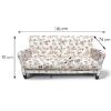 Sofa "Forest 3 Rose 16 paveikslėlis