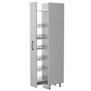 Virtuvės spintelė Evia k23-30-1kz/4 perlamutrinis pilkas kilimėlis paveikslėlis