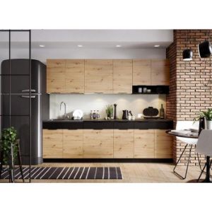 Virtuvė Elena 260 Artisan/Black Pea ZB paveikslėlis