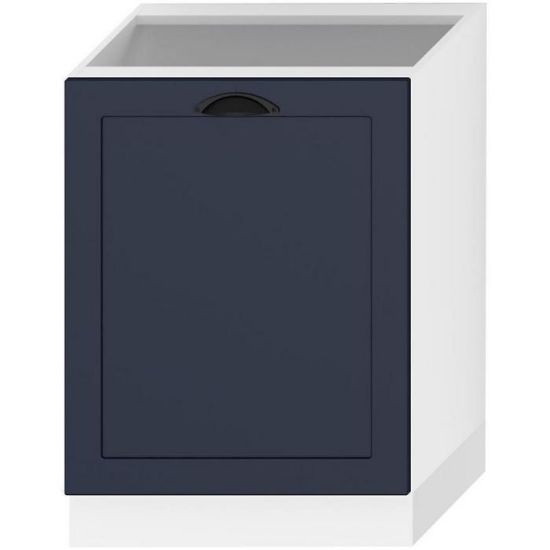 Virtuvės spintelė Adele D60pc Pl Navy Blue/Matte/White paveikslėlis