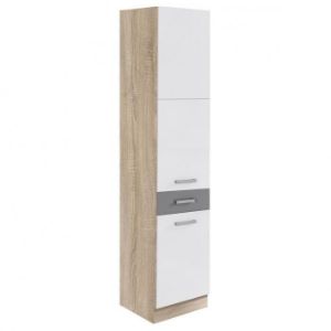 Paveikslėlis Virtuvės spintelė Global 19D Sonoma/White/Grey