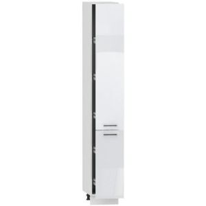 Virtuvės spintelė Oscar D30 Cargo Maxi 2133 balta blizgi/balta paveikslėlis