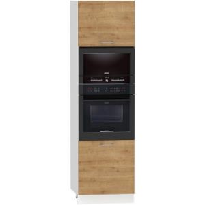 Paveikslėlis Virtuvės spintelė Bono D60pk Mv 2133 Pl Oak Burlington/Bi