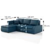 Kampinė sofa Link L elementas 13 paveikslėlis