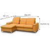 Kampinė sofa Bergamo Mini L Zetta 296 paveikslėlis