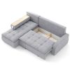 Kampinė sofa Link L Elementas 23 paveikslėlis