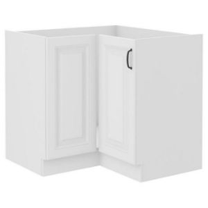 Virtuvinė spintelė STILO balta matinė 89x89 dn 1f bb paveikslėlis