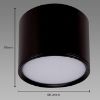 Plafonas rolen LED 10W BLACK 03781 paveikslėlis