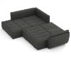 Kampinė sofa su miegamąja funkcija Bono 1 Monolith 95 paveikslėlis