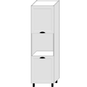 Virtuvės spintelė Adele D60pk 2133 Pl Grey Mat/White paveikslėlis