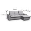 Kampinė sofa Bergamo Mini P Zetta 302 paveikslėlis