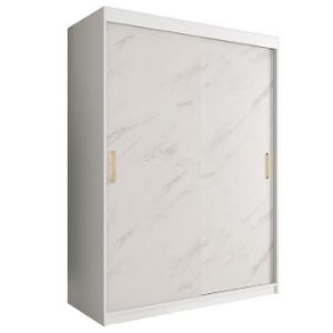 Paveikslėlis Spinta Marble T 150 White/Marble White