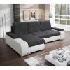 Kampinė sofa su miego funkcija Latte Berlin 2 + Soft baltas universalus paveikslėlis