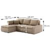 Kampinė sofa Link L Elementas 06 paveikslėlis