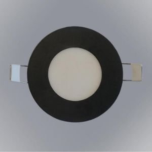 Paveikslėlis LED skydelis CIRCLE 9W 4200K Apskritas juodas