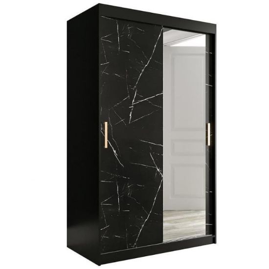 Spintelė Marble T2 120 Black/Marble Black paveikslėlis