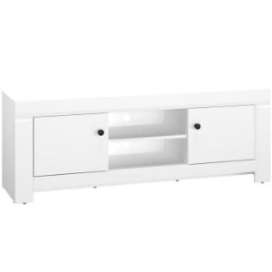 TV spintelė Lahti 11 balta matinė paveikslėlis