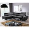 Kampinė sofa be miegamojo funkcijos Lince OTM/BK-ELE1-1TVE Madras 207 CZ kairysis paveikslėlis