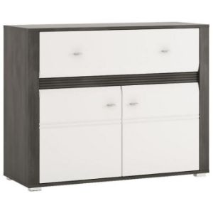 34 tipo Sevilla 2D1S komoda Norvegijos pušis / balta paveikslėlis