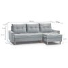 Kampinė sofa Scandi Paros 5 paveikslėlis