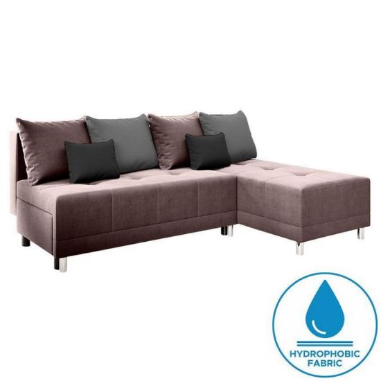 Kampinė sofa su miegamąja funkcija Max New Monolith 63/85/92 paveikslėlis