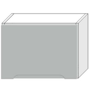 Virtuvinė spintelė Zoya W50okgr Šviesiai pilka matinė/balta paveikslėlis